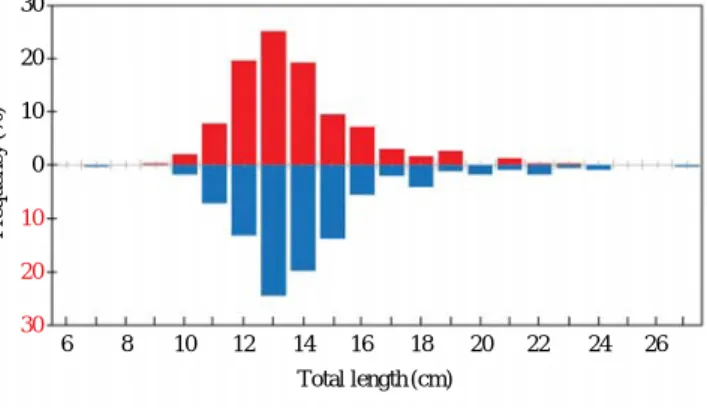 Fig. 4. Monthly changes of maturing stages in the ovary of Stephano- Stephano-lepis cirrhifer in the East Sea of Korea.