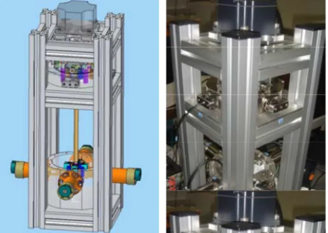 Fig. 5 Schematic diagrams of the developed fretting wear  test rig. 