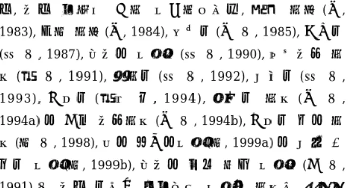 Table 1. Surface water temperature (� C) off Kohung Peninsula, 2000