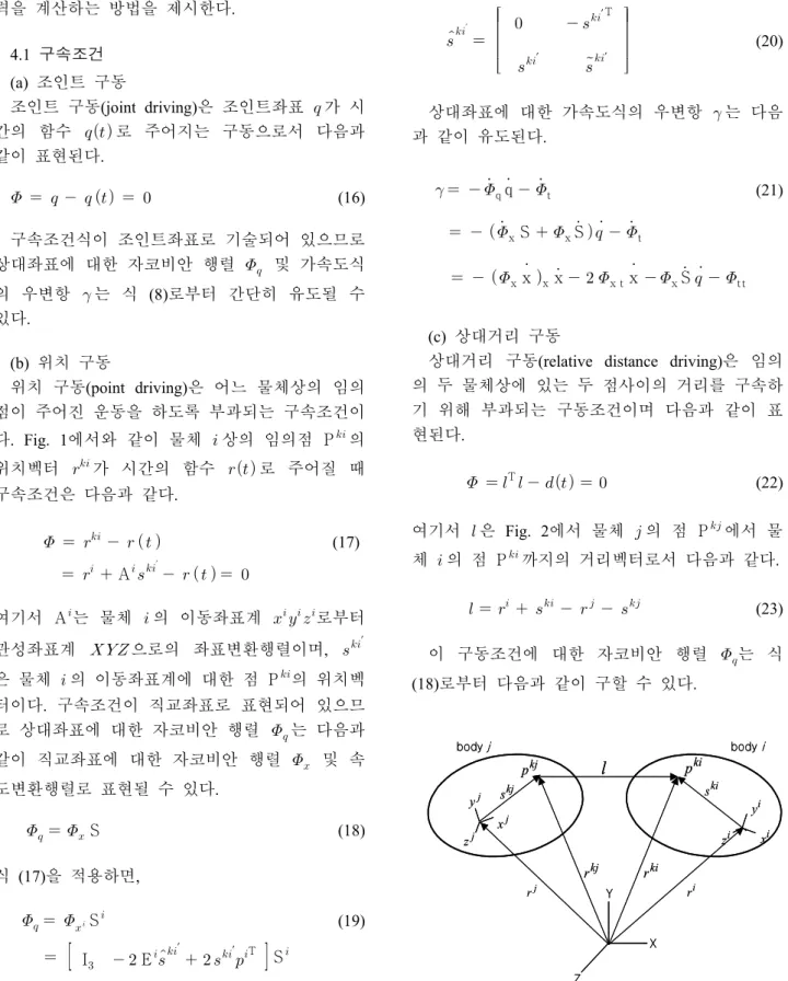 Fig. 2 Definition of a distance vector