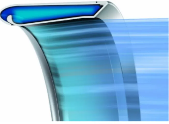 Fig. 4 Sectional of bladeless fan 