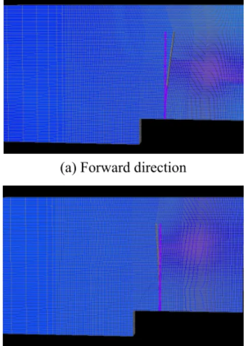 Fig. 4 Mesh configurations 