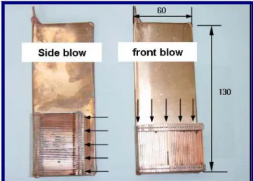 Fig. 4  The heat spreader cooling module