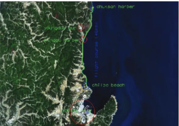Fig. 21.  가시대역과 근적외선 영상.