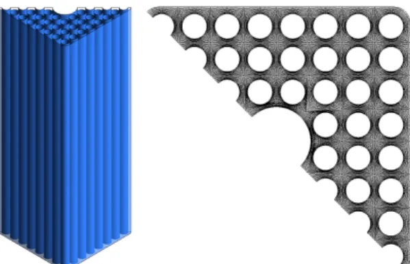 Fig. 25  Comparison  of  void  fraction  in  the  subchannels  of 8x8 rod bundle 