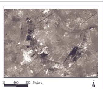 Figure 7: Subset of Band 3 Landsat-7 ETM  