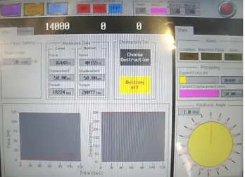 Fig. 9 Manufactured control panel (touch screen) 