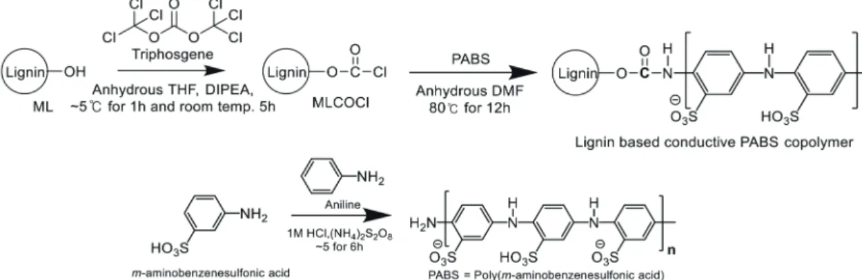 Table 1. Reaction conditions for the preparation of conductive Polymer PABS