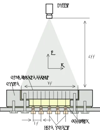 Fig. 3 Schematic of heat transfer plate