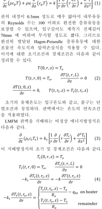 Table 1  Computational case to optimize the design  Cases  Tube gage     	