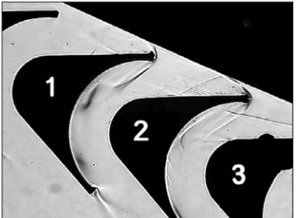 Fig. 10 Turbine cascade experiment scheme 