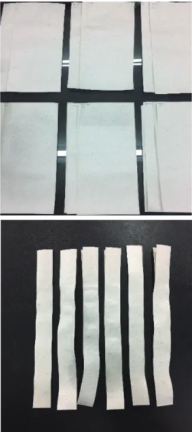 Fig. 2. Viscosity profile. Fig. 3. Test specimens.