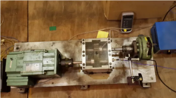 Fig.  2  View  of  the  test  rig  showing  sensors  and  equipment 