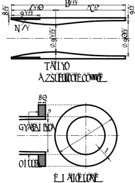 Fig. 2  Schematic diagram of supersonic nozzle and  baffle plate  p 0 와   배압  p b 의   비(압력비)가  p 0 /p b =7.8 일  때,  이론 적으로  적정팽창상태에  도달한다