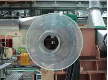 Fig. 1 Generator fan experimental device  configuration 