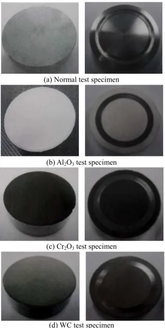 Fig. 6 Comparison of before and after wear test 