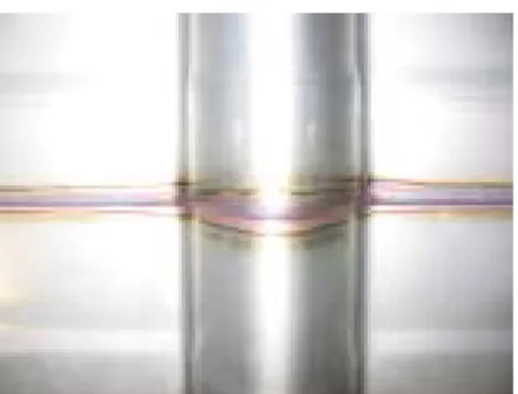 Fig. 15  Work-Piece After Welding  의미한다. 또한 곡률에 따라 용접선의 변형이 다 르게  발생하여  오차의 변화량에 나타났음을 확인 할 수 있다