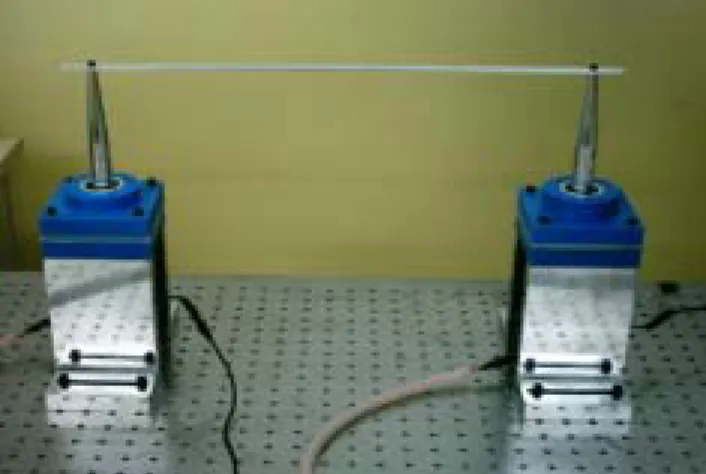Fig. 1  Experimental apparatus of an object transport  system  3.  실험  및  고찰  3.1  물체  이송조건을  찾기  위한  실험  물체를  이송시키기  위한  최적의  이송조건을  찾 기  위한  실험을  하였다