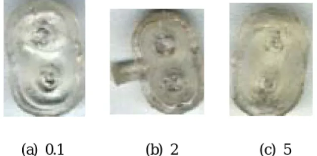 Fig. 15 Real circle and shape of STL at facetres value 0.1
