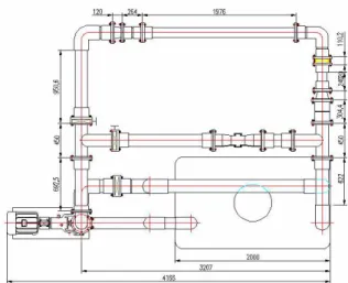 Fig. 1 Layout of experimental facility