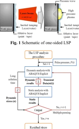 Fig. 2 Procedure of LSP simulation 