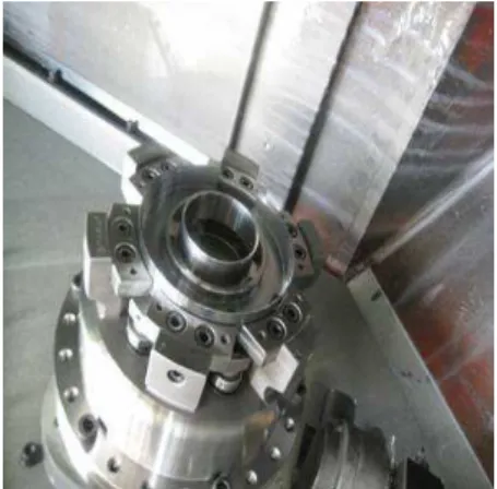Fig. 3 Diaphragm-chuck of coil housing