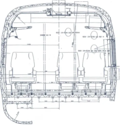 Fig. 1 Aluminum extruded panel of a high speed train