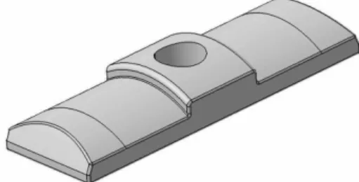 Fig. 17 Stress contour plots of slipper metal with modified edge
