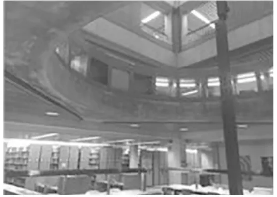 Figure 9. Architecture Library, Structures and  Facilities are exposed, seems comfortable 