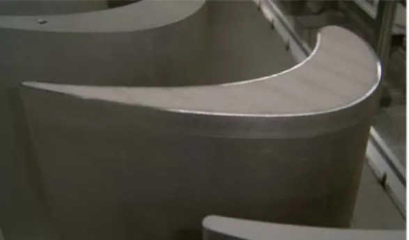 Fig. 3 Casting mold for plane tip surface