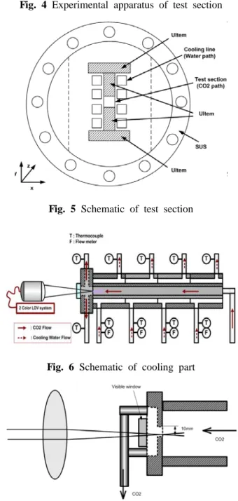 Fig. 5 Schematic of test section