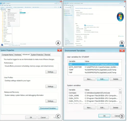 Figure 3.  Anaconda environment and  training process: (A) creating  and activating an Anaconda  environment, (B) installing  a package in Anaconda, and  (C) running a training  ses-sion.