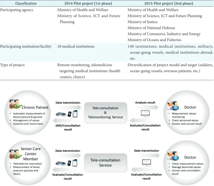 Figure 1. Telemedicine pilot service model.