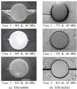 Fig. 2 SEM photo of delamination area for TiNi/Al       shape memory alloy composite