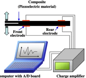 Fig. 2  A composite material and of which equivalent  parallel circuit for modeling it 