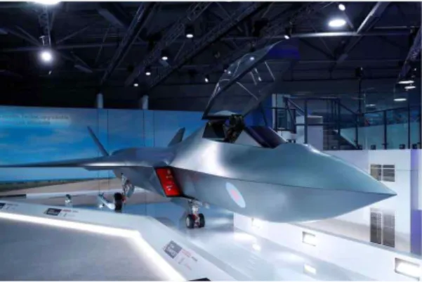 Fig 6. Mock-up of Tempest Fighter, BAE[25]