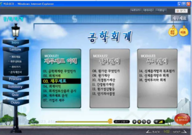 그림 5. 온라인교육지원시스템