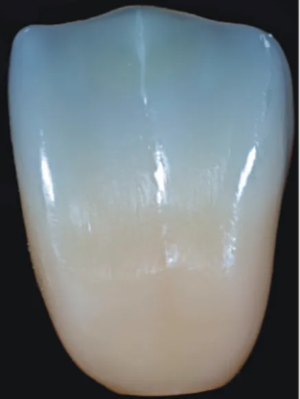Fig. 33.  Finished crown made from  Chang’s Aurora Dark block