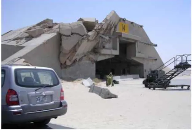 Fig. 1. Igloo attacked by precision missiles