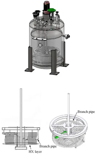 Fig. 3 shows the schematic diagram of the subcooler and  the heat exchanger. The heat exchanger is designed to meet  design requirements