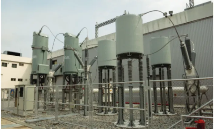 Fig. 4. SFCL of 115 kV under commercial service at Glow  Energy. (Source: Applied Materials, Inc.)  