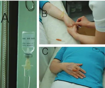 Fig. 4 The changes of AST and ALT who suffered hepati- hepati-tis due to poisoning by drugs and administration of MCWG    pharmacopuncture  yielded  significant changes in AST and ALT during 4 month