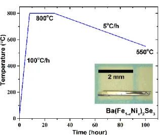 Fig.  1.  Temperature  profile  for  the  synthesis  of  Ba(Fe 1-