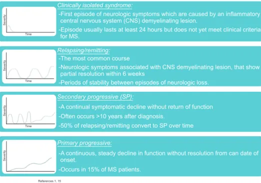 Fig. 1. Multiple sclerosis (MS) subtypes. 