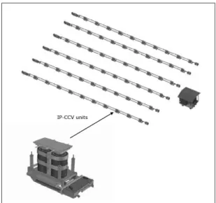 그림 6.5 케이슨 운반을 위한  IPCCV(Lifting Capacity 250 Ton/ea) 배치도