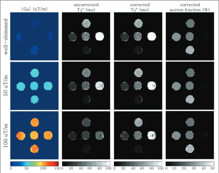 Figure 3 shows the applied excitation pulse profile and the measured excitation profiles for different flip angles