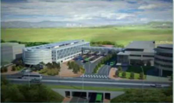 Fig.  1  Bird's-eye  view  of  site.