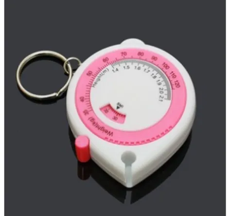 Fig.  4.  Button  type  automatic  winding  tape measure. 3) 통계분석 통계 분석은 IBM SPSS Statistics V.21 을 사용하였고 모든 측정값은 소수점 아 래  셋째자리에서  반올림하여  평균과  표 준편차로 표시하였다