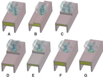Table 1.  Mechanical properties used in the FEA Material Young's modulus (in MPa) Poisson's ratio
