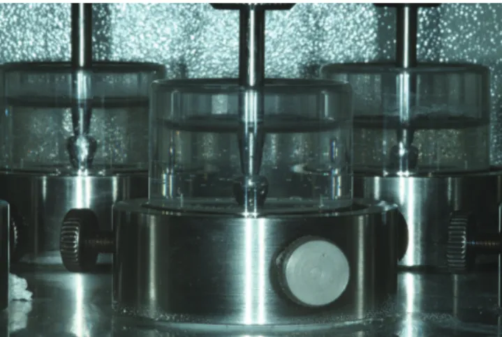 Fig. 1.  Samples under mechanical loading cycles.